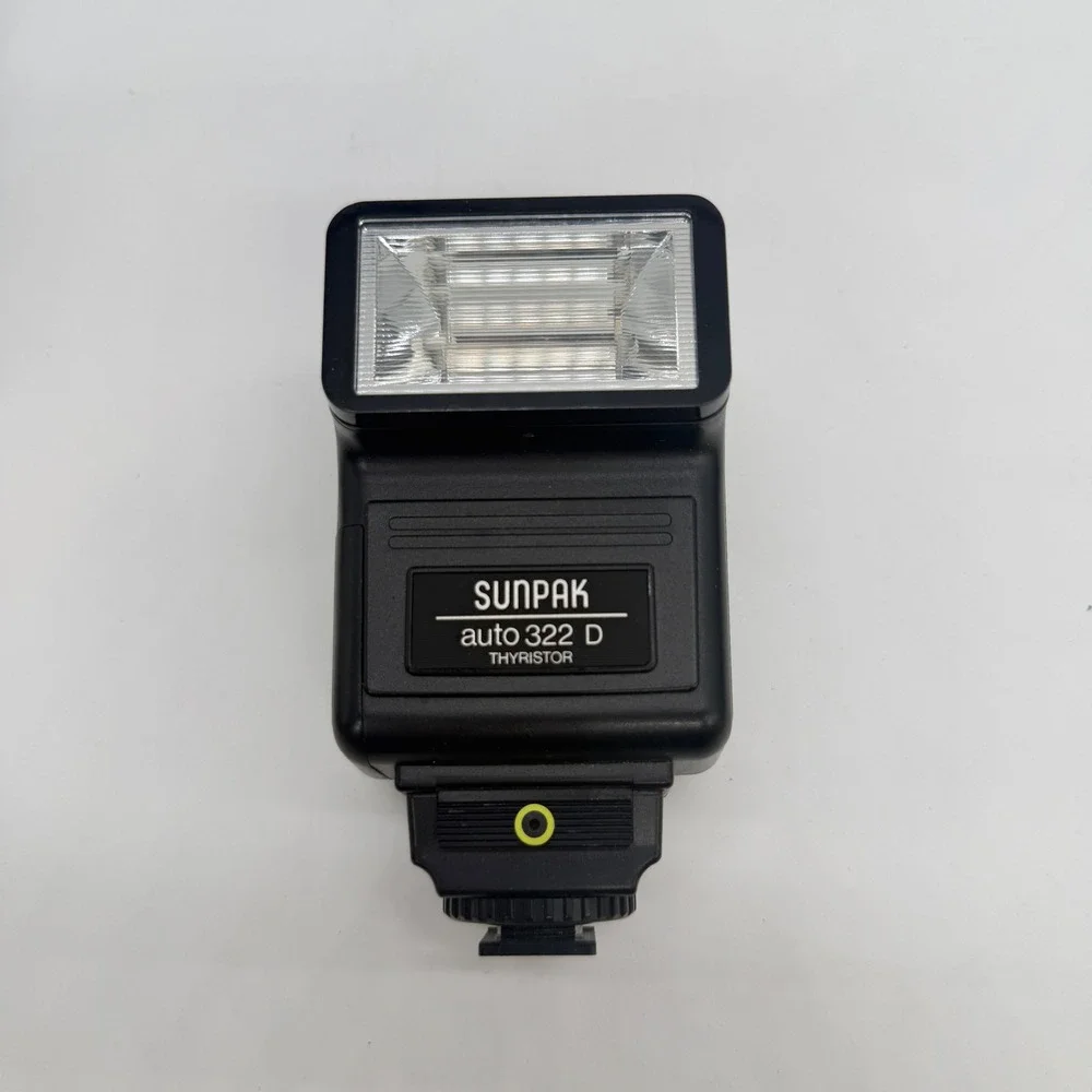 Vintage Flash Lot Canon Speedlite 155A Sunpak Auto 322D Toshiba ES-20 Untested